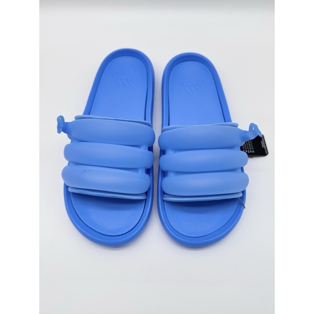 Size 10M, 11W- Adidas Adilette Zplaash Summer Slides Ocean Blue